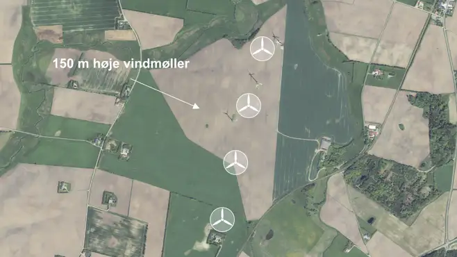 Billede af planområdets afgrænsning.